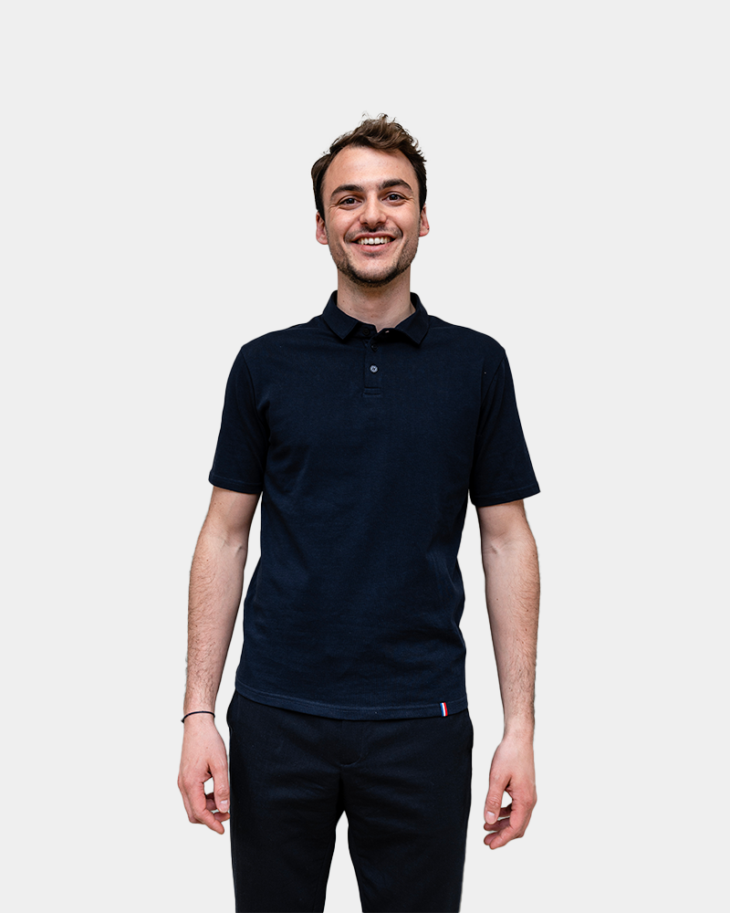 Umweltfreundliches Herren-Poloshirt zum Personalisieren
