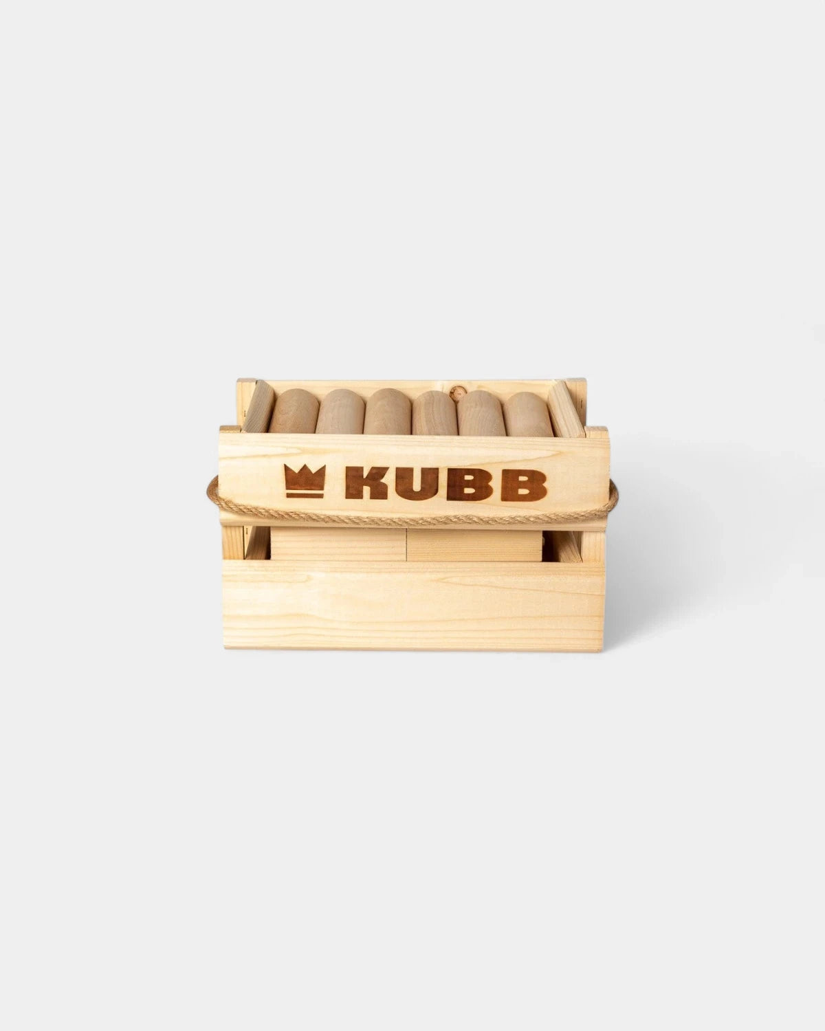 Umweltfreundliches Kubb zum Personalisieren