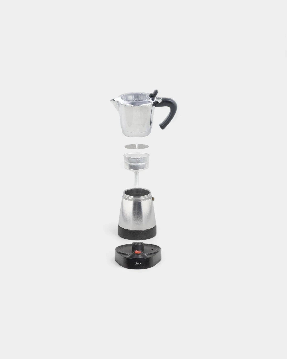 Elektrischer Espressokocher zum Personalisieren