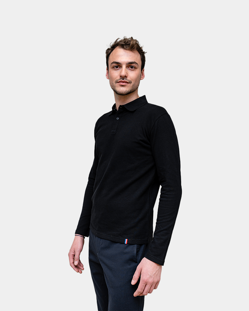 Langarm-Poloshirt für Herren zum Personalisieren