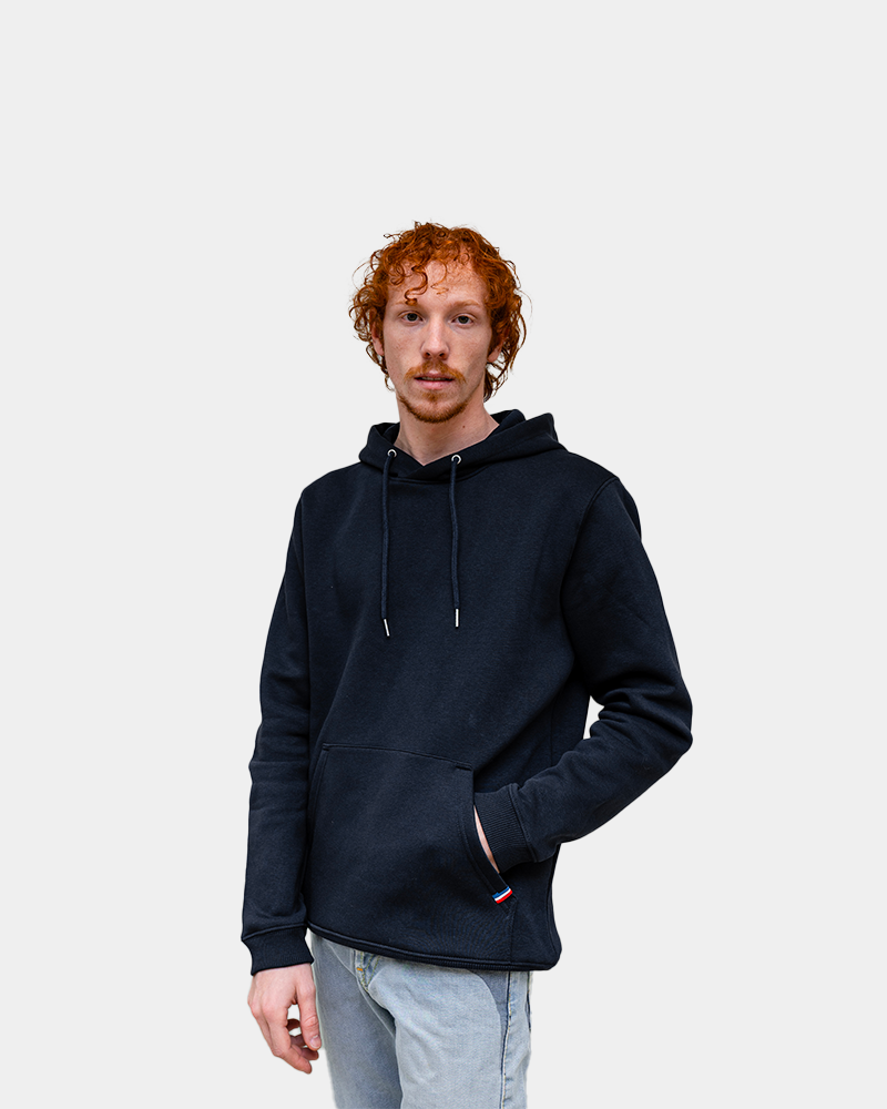 Personalisierbarer Herren-Hoodie Made in France