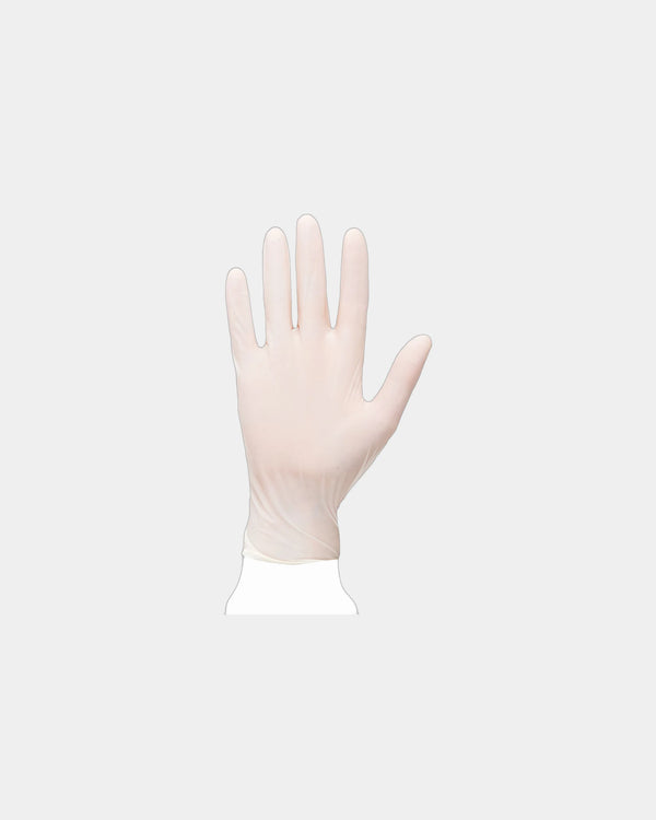 Einweg-Latex-Handschuhe personalisierbar 100 Stück – Atelier Box