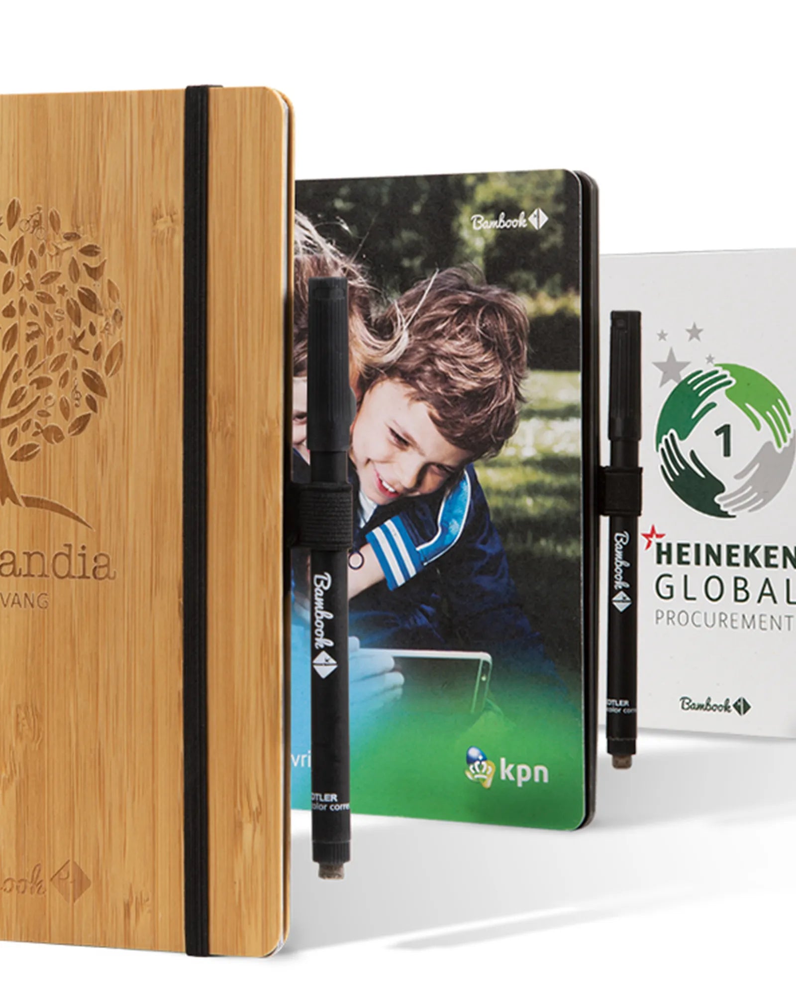 Notizbuch Bambook A5 mit Bambusdeckel zum Personalisieren - 5
