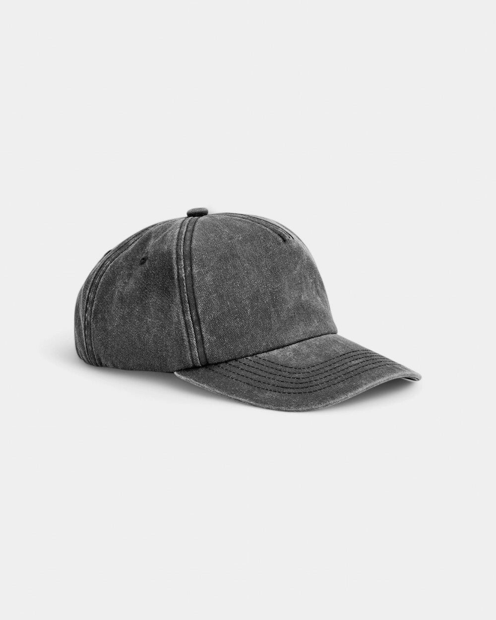 Kappe aus gebürsteter Baumwolle in Washed-Optik zum Personalisieren