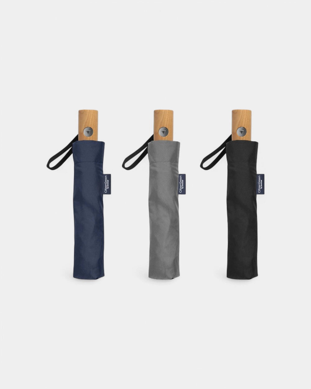 100% recycelter Regenschirm zum Personalisieren