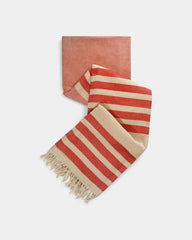 Fouta in Jacquard-Webung zum Personalisieren