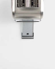 2-Schlitz-Toaster aus Edelstahl zum Personalisieren