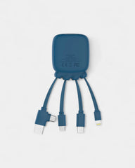Taschen-Powerbank 3 000 mAh & Multi‑Kabel zum Personalisieren