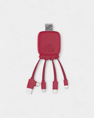 Taschen-Powerbank 3 000 mAh & Multi‑Kabel zum Personalisieren