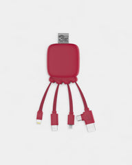Taschen-Powerbank 3 000 mAh & Multi‑Kabel zum Personalisieren