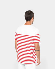 Marine-T-Shirt mit Rundhalsausschnitt für Herren zum Personalisieren