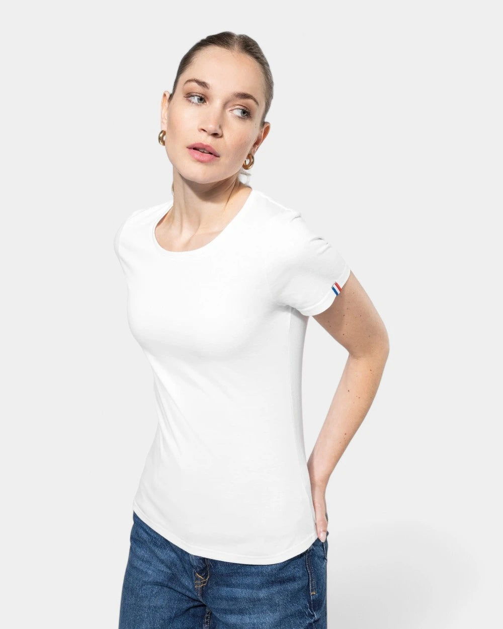 Personalisierbares Damen-T-Shirt Made in France