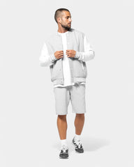 Teddy-Blouson aus Sweatstoff Unisex zum Personalisieren