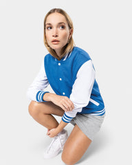Teddy-Blouson aus Sweatstoff Unisex zum Personalisieren