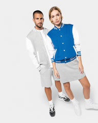 Teddy-Blouson aus Sweatstoff Unisex zum Personalisieren