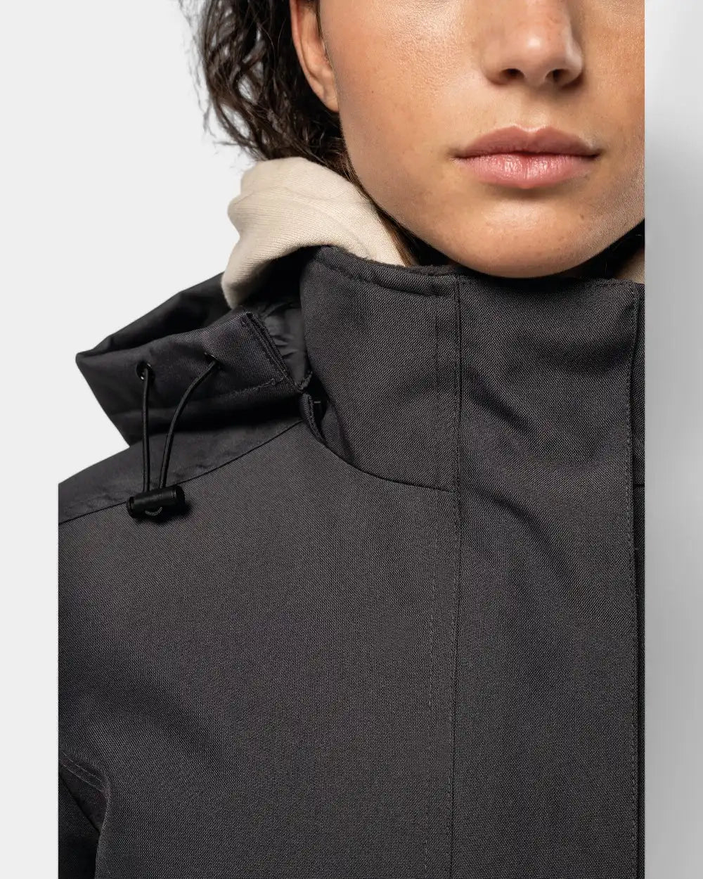 Damen-Kapuzenparka zum Personalisieren