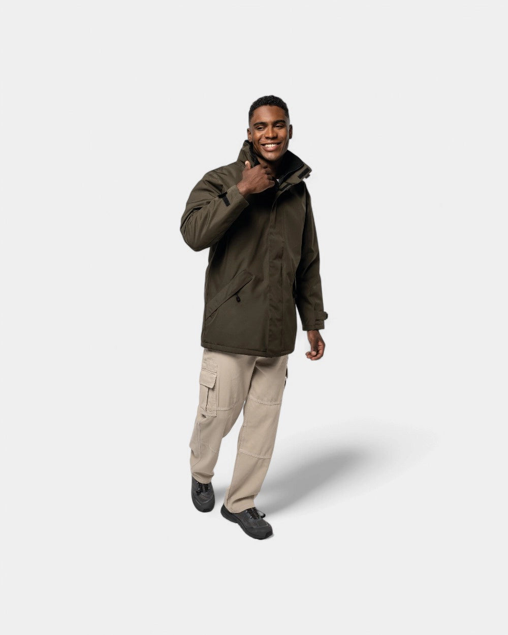 Herren-Kapuzenparka zum Personalisieren