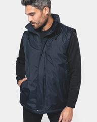 Herrenjacke mit abnehmbaren Ärmeln zum Personalisieren
