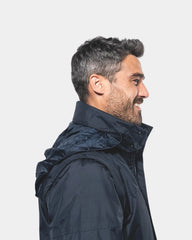 Herrenjacke mit abnehmbaren Ärmeln zum Personalisieren