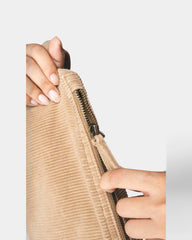 Cord-Pochette in Washed-Optik zum Personalisieren