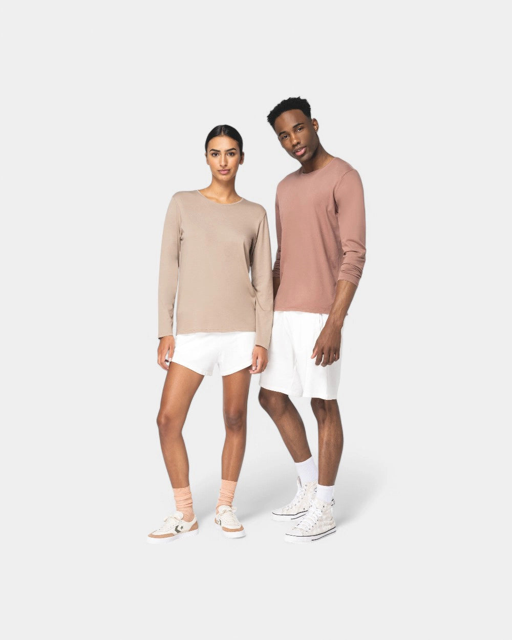 Langarm-T-Shirt Unisex zum Personalisieren