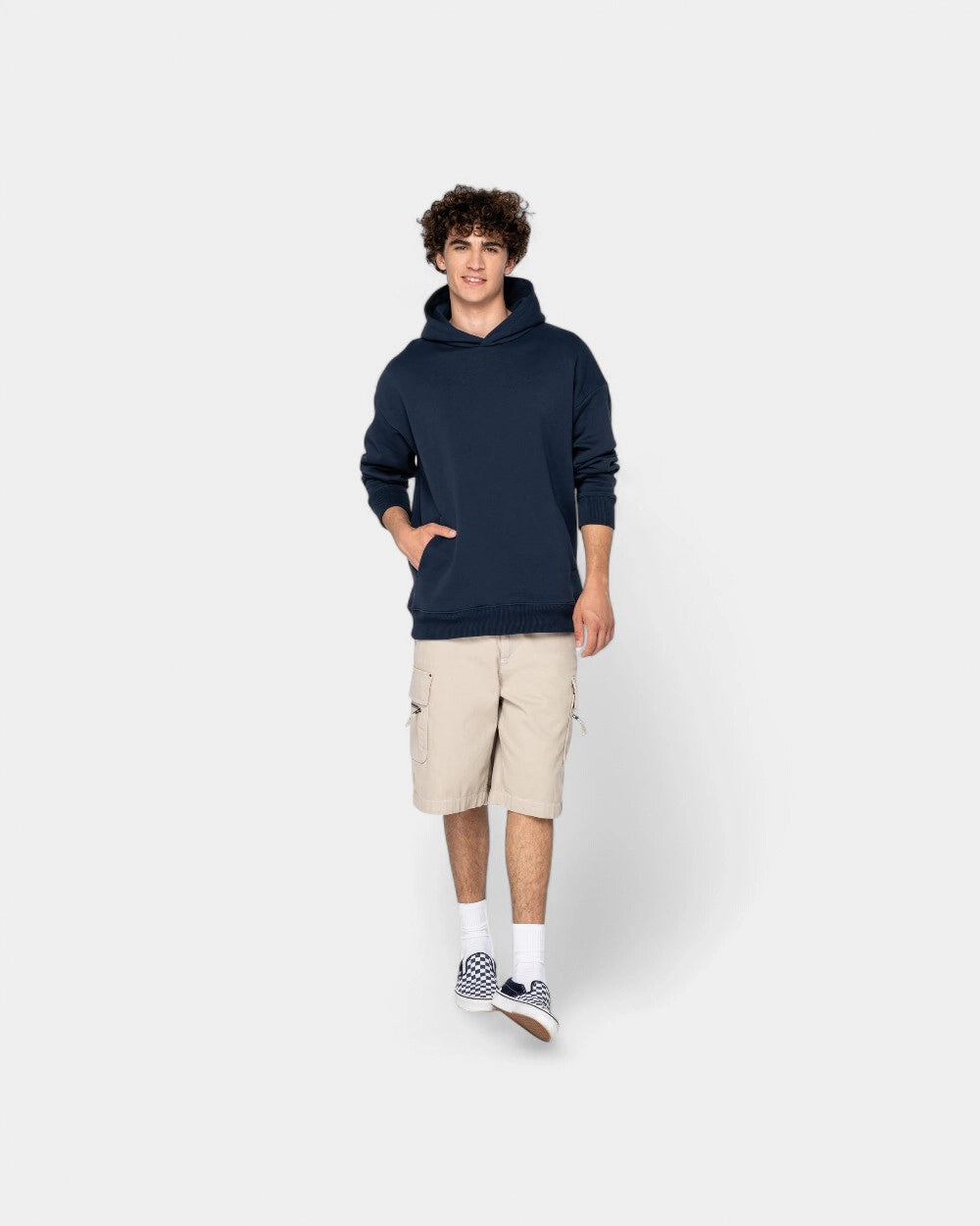 Oversize-Kapuzensweatshirt Unisex zum Personalisieren