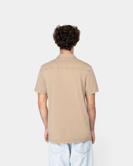 Kurzarmhemd im Washed-Look für Herren zum Personalisieren