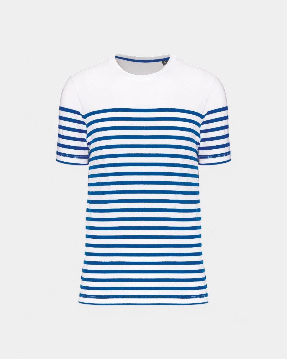 Marine-T-Shirt mit Rundhalsausschnitt für Herren zum Personalisieren