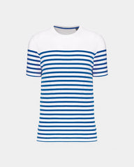 Marine-T-Shirt mit Rundhalsausschnitt für Herren zum Personalisieren