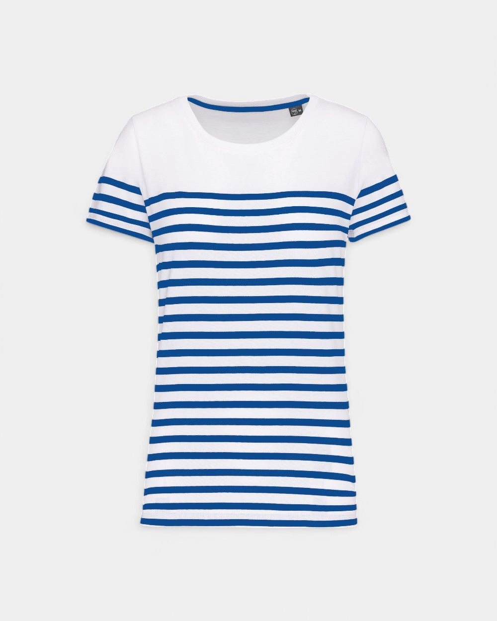 Marine-T-Shirt mit Rundhalsausschnitt für Damen zum Personalisieren