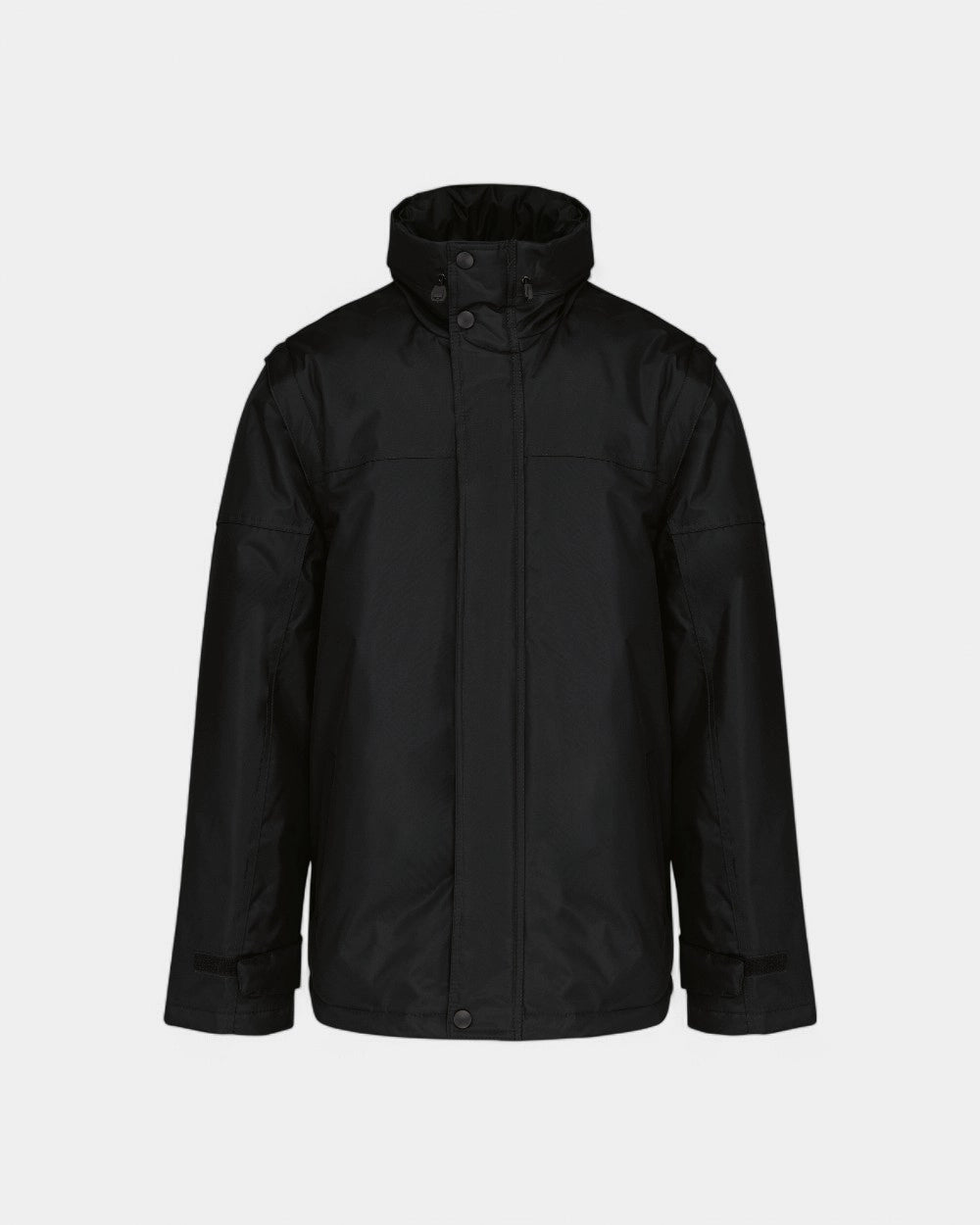 Herrenjacke mit abnehmbaren Ärmeln zum Personalisieren