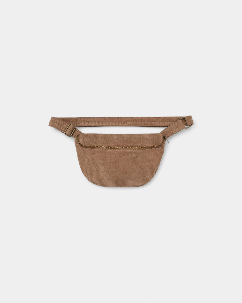 Umweltverantwortliche Bauchtasche aus Cord in Washed-Optik zum Personalisieren