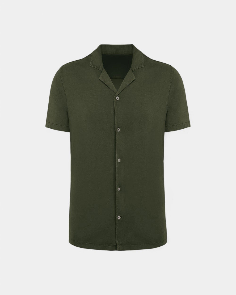 Kurzarmhemd im Washed-Look für Herren zum Personalisieren