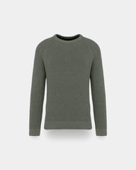 Umweltfreundlicher Grobstrick-Herrenpullover zum Personalisieren
