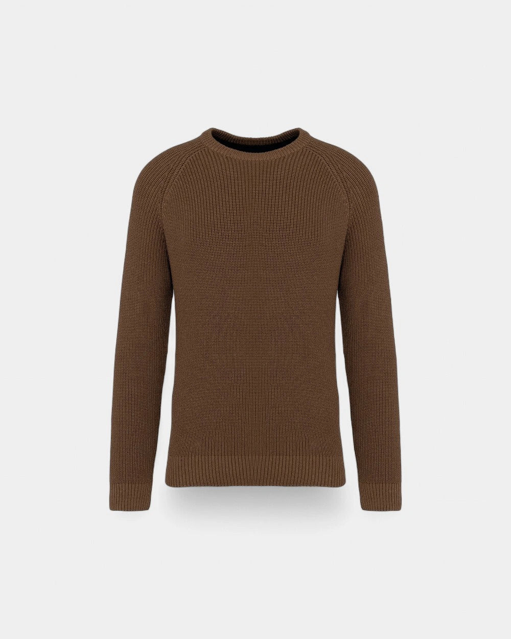 Umweltfreundlicher Grobstrick-Herrenpullover zum Personalisieren