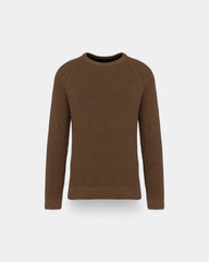 Umweltfreundlicher Grobstrick-Herrenpullover zum Personalisieren