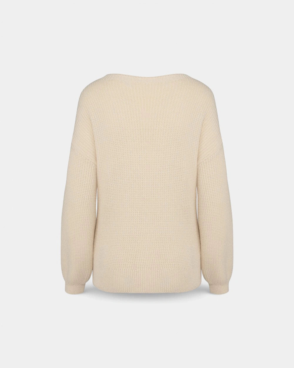 Umweltfreundlicher Damenpullover aus Merinowolle zum Personalisieren