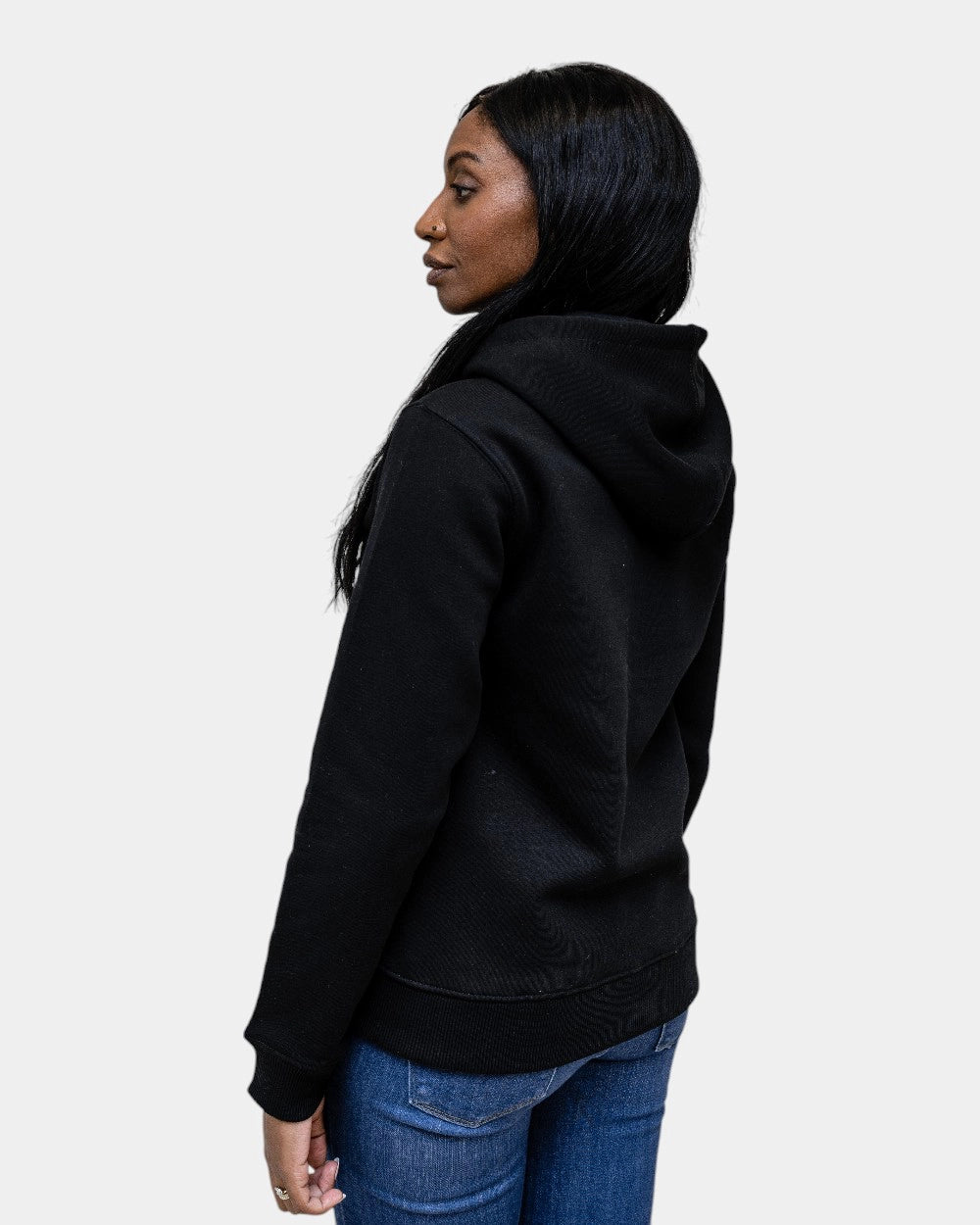 Damen-Zip-Hoodie aus Fleece zum Personalisieren