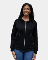 Damen-Zip-Hoodie aus Fleece zum Personalisieren