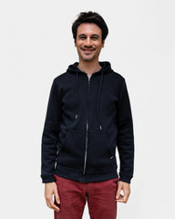 Herren-Zip-Sweatshirt Made in France zum Personalisieren