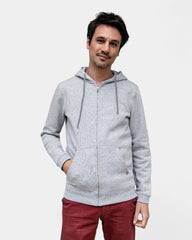Herren-Zip-Sweatshirt Made in France zum Personalisieren