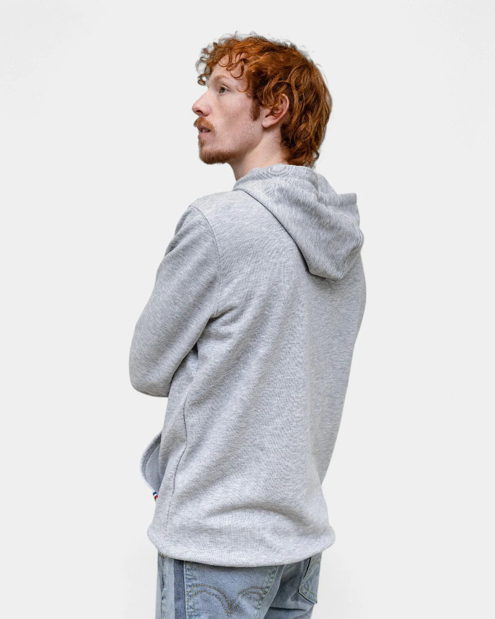 Herren-Hoodie Made in France mit Reißverschluss zum Personalisieren