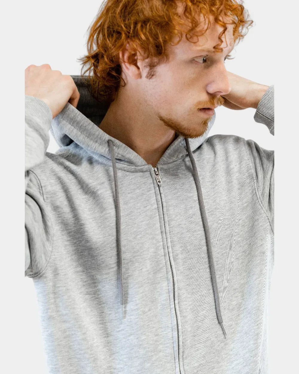 Herren-Hoodie Made in France mit Reißverschluss zum Personalisieren