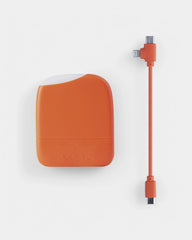 Ladegerät/Taschenlampe aus recyceltem Kunststoff zum Personalisieren