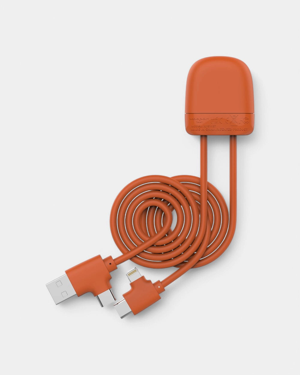 Ice-C-Kabel von Xoopar aus recyceltem Kunststoff zum Personalisieren