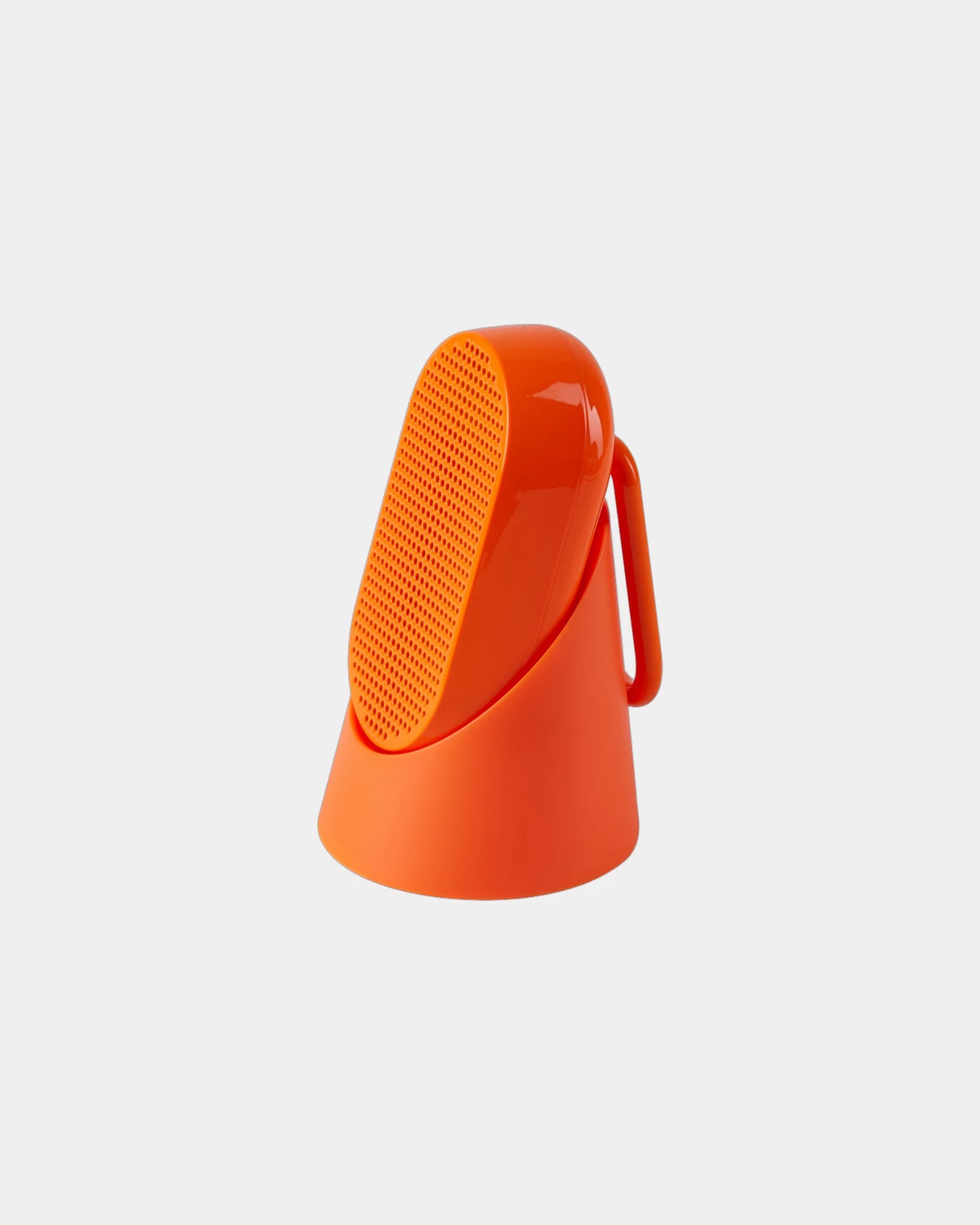 Lautsprecher IPX4 Lexon Mino T zum Personalisieren - Glänzendes Orange