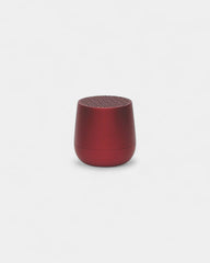 Enceinte Bluetooth aluminium Lexon MINO+ à personnaliser - Dark Red