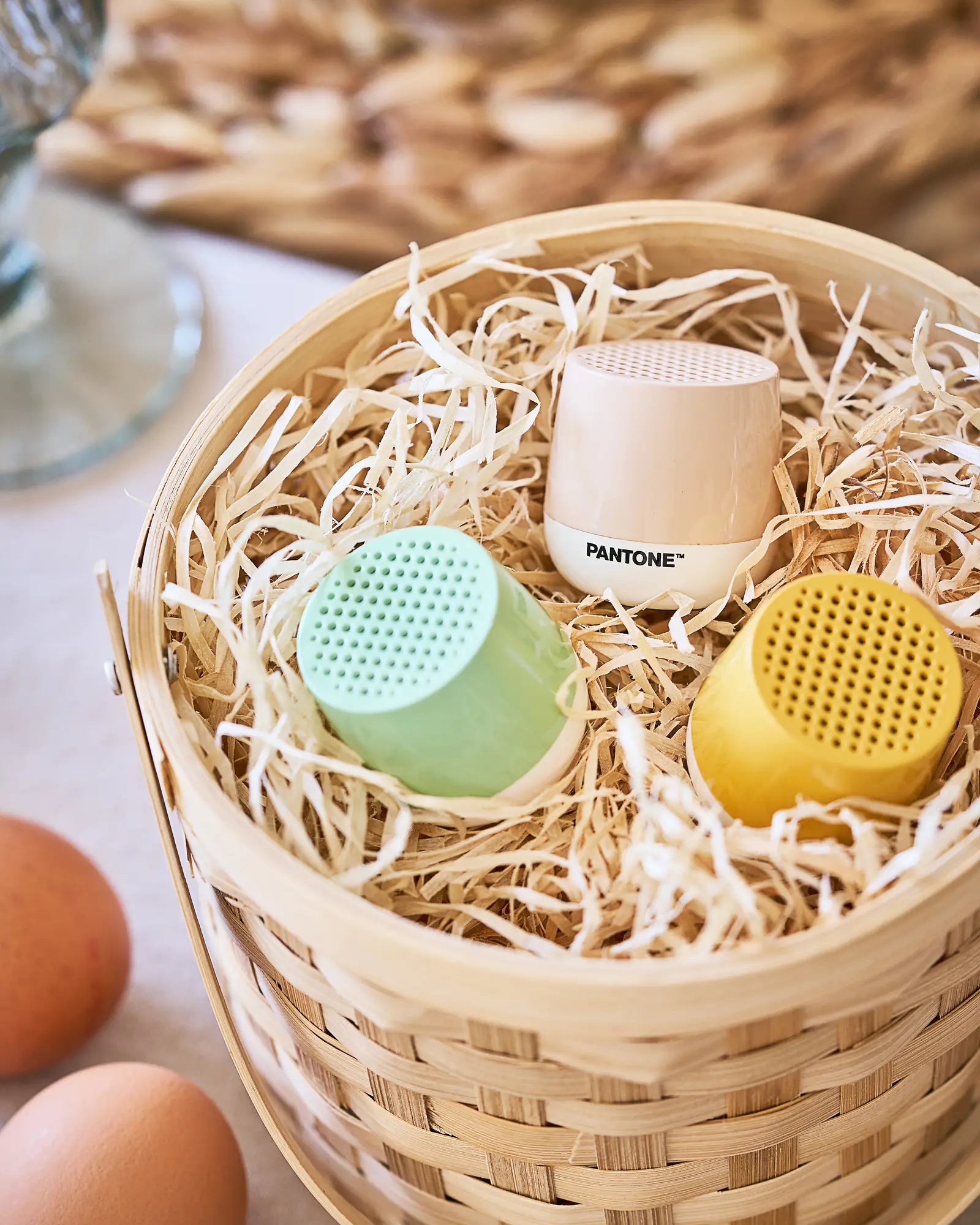 Mini Lautsprecher Bluetooth® Lexon Mino+ Mimosa zum Personalisieren - 6