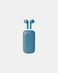 Bluetooth Kopfhörer Lexon Speakerbuds zum Personalisieren - Blau