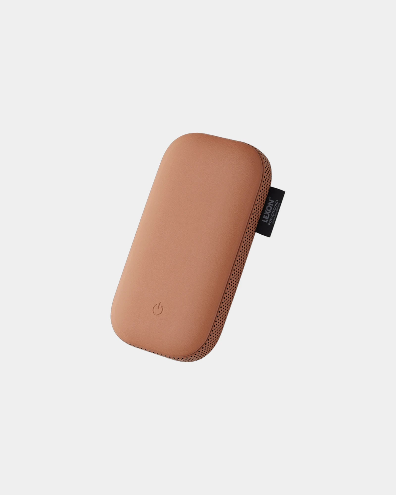 Lautsprecher mit induktiver Ladestation Lexon POWERSOUND zum Personalisieren - Camel